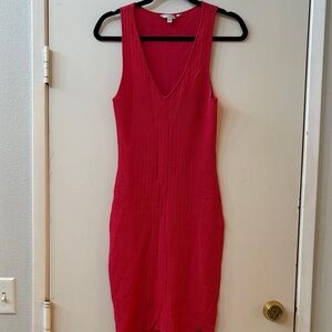 Guess Elegant Red Sleeveless Dress